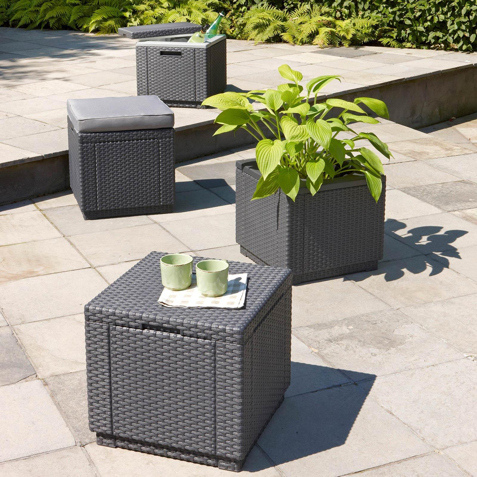 Kühlbox 40 Liter Ice Cube, Graphitfarben