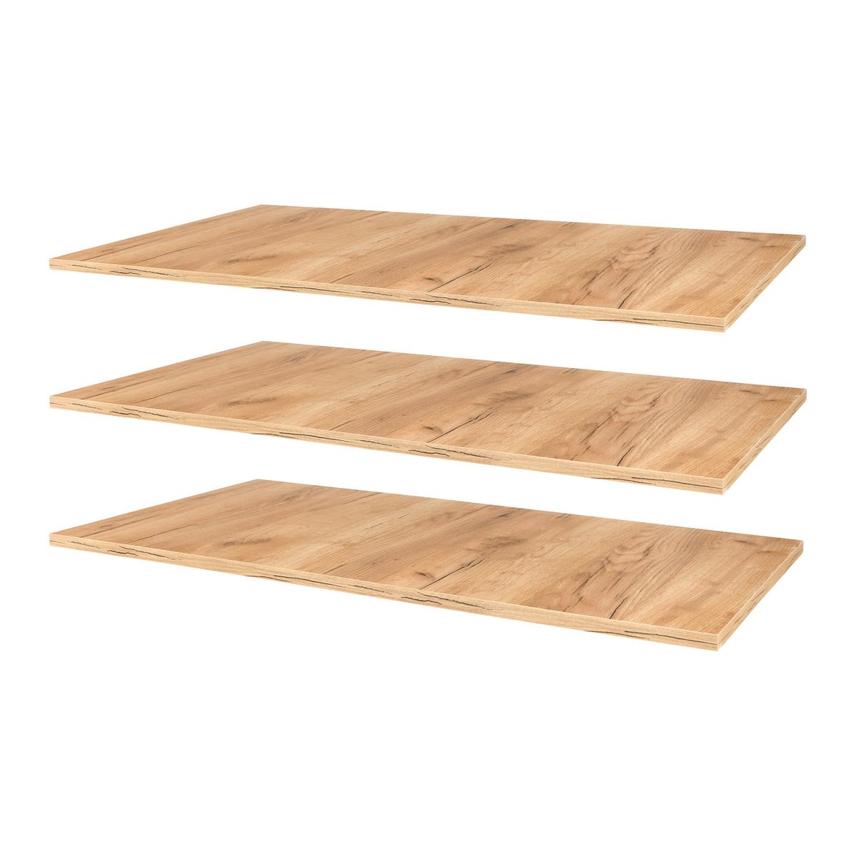 SADA VKLADACÍCH POLÍC VERO - Konventionell, kompozitné drevo (97,2/54,6cm) - ecoTree
