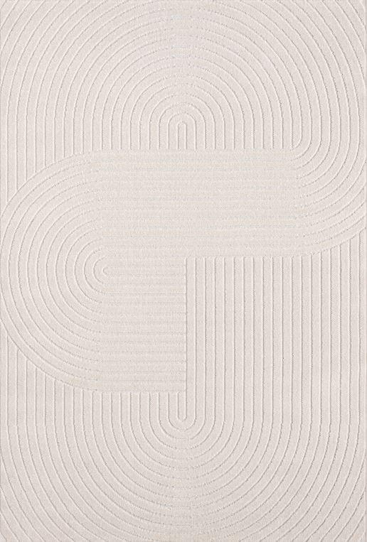 Outdoor-Teppich Creme Tenerife Plus 80x150 cm - Creme, KONVENTIONELL, Textil (80/150cm)