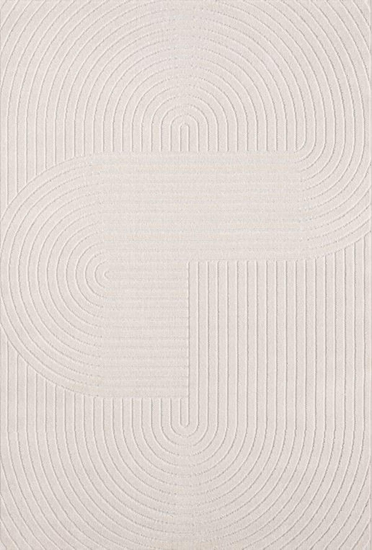 Outdoorteppich Tenerife Plus 200x280 Cm - Creme, KONVENTIONELL, Textil (200/280cm)