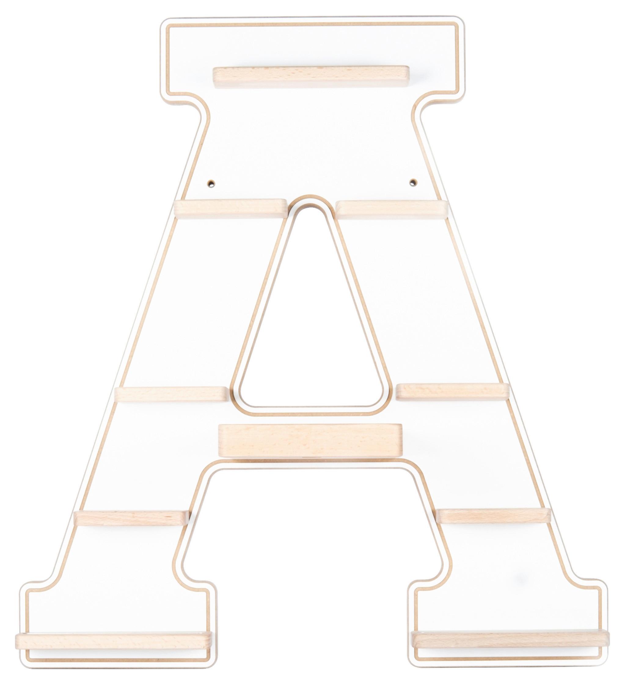 Kinderregal Boarti Weiß B: 49 cm - Weiß, MODERN, Holzwerkstoff (49/54/19cm) - MID.YOU