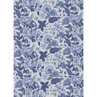 Fototapete Inx4-034 Bleuet - Blau/Weiß, Trend (200/280cm) - Komar