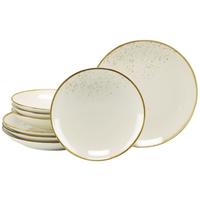 Tafelservice 8--Teilig. Steinzeug, creme - Creme, Basics, Keramik - Creatable