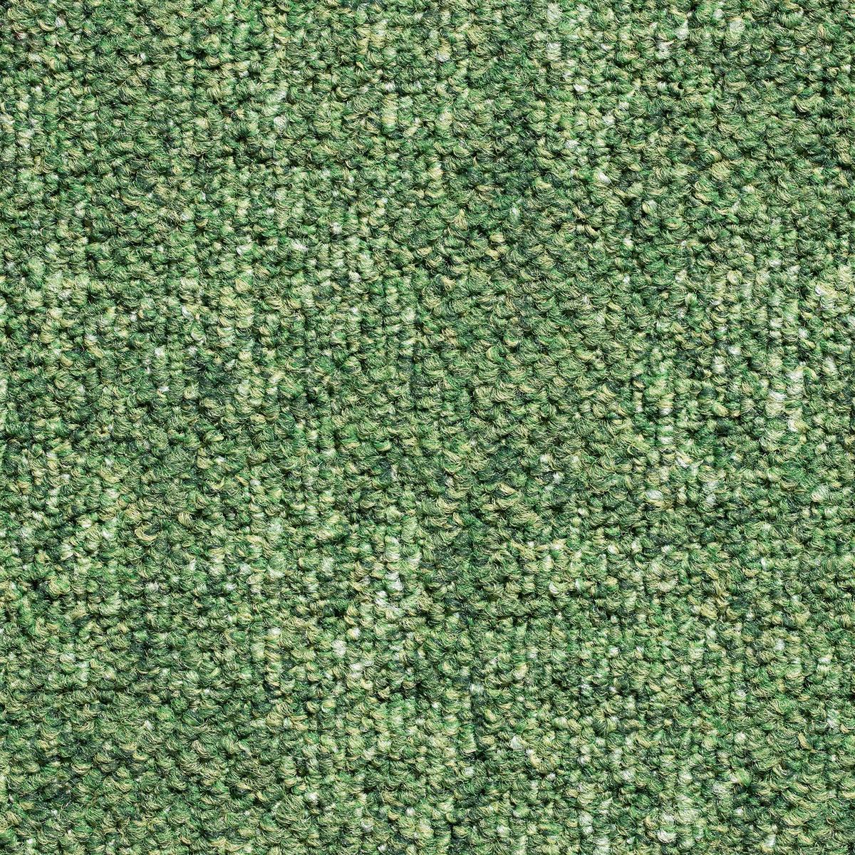 Teppichfliese Grün Marble 50x50 Cm Florhöhe 3 Mm - Basics, Textil (50/50cm)