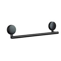 Držiak na uteráky STATIC LOC PAVIA - čierna, Modern, kov (41,5/9/5cm) - Wenko