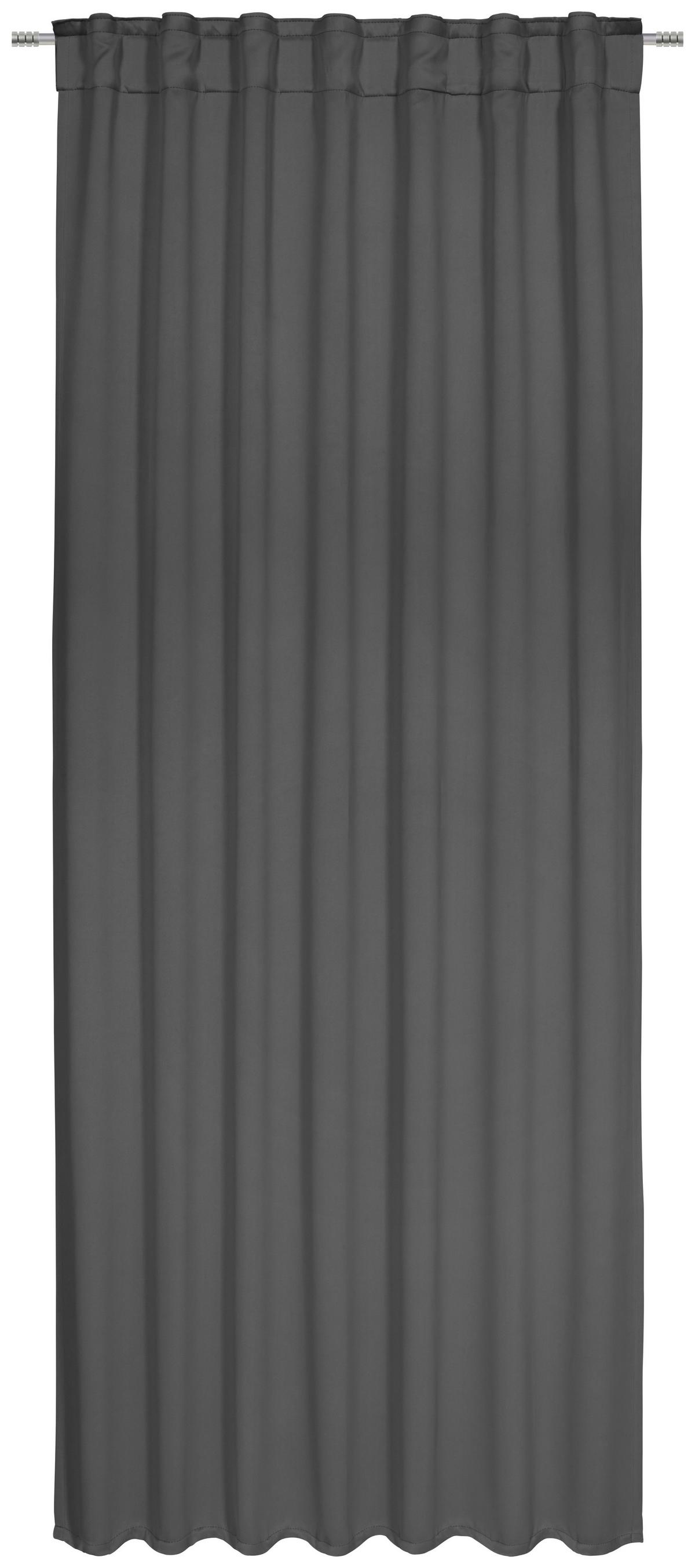 Zatemňovací záves Riccardo, 140/245cm, antracit - antracitová, Modern, textil (140/245cm) - Premium Living