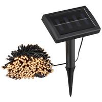 Solarleuchte, 400 Leds Ketti - Schwarz, Basics, Kunststoff (2395cm) - Homezone