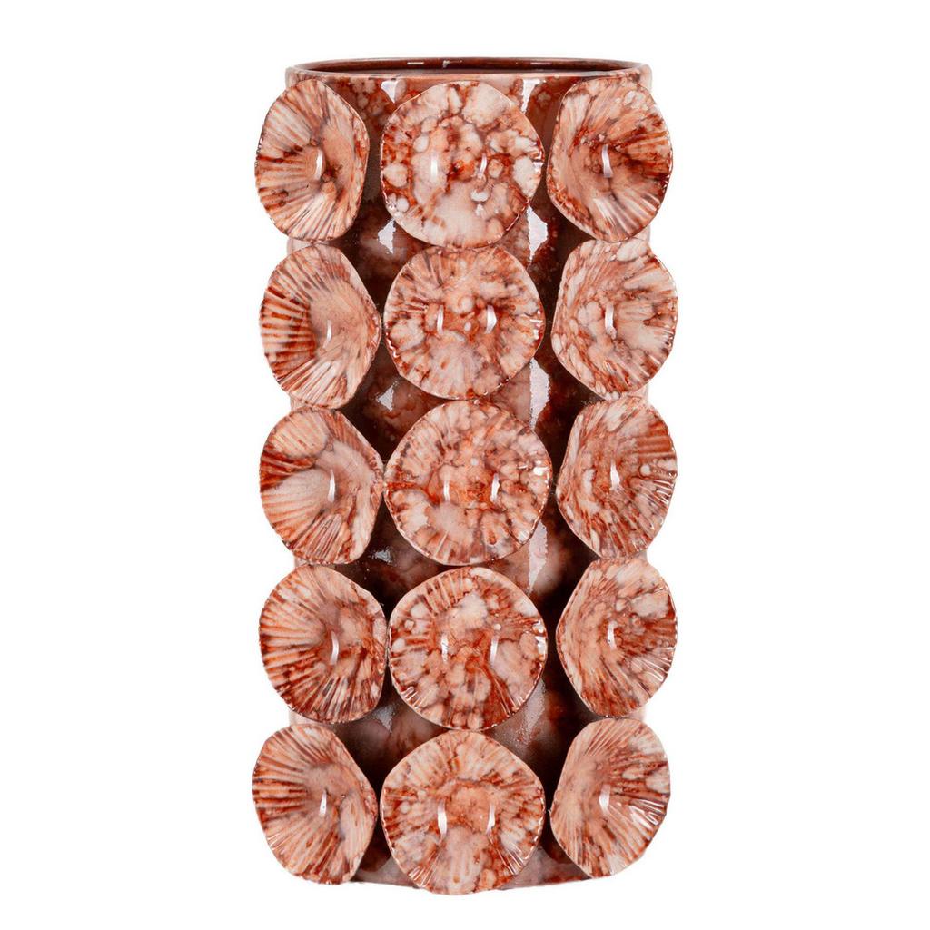 Vase Pot Drop Dunkelrot B: 12,5 cm