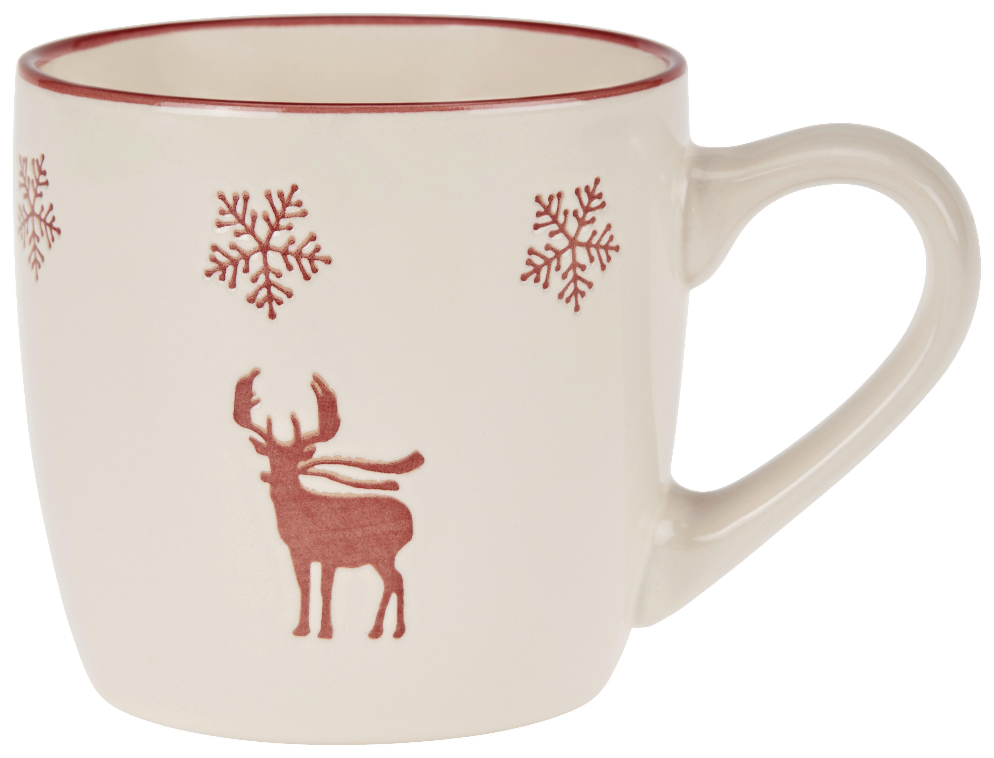 Csésze Rudolf Kb. 350ml - bordó/zöld, Design, kerámia (9/8,6cm) - Luca Bessoni