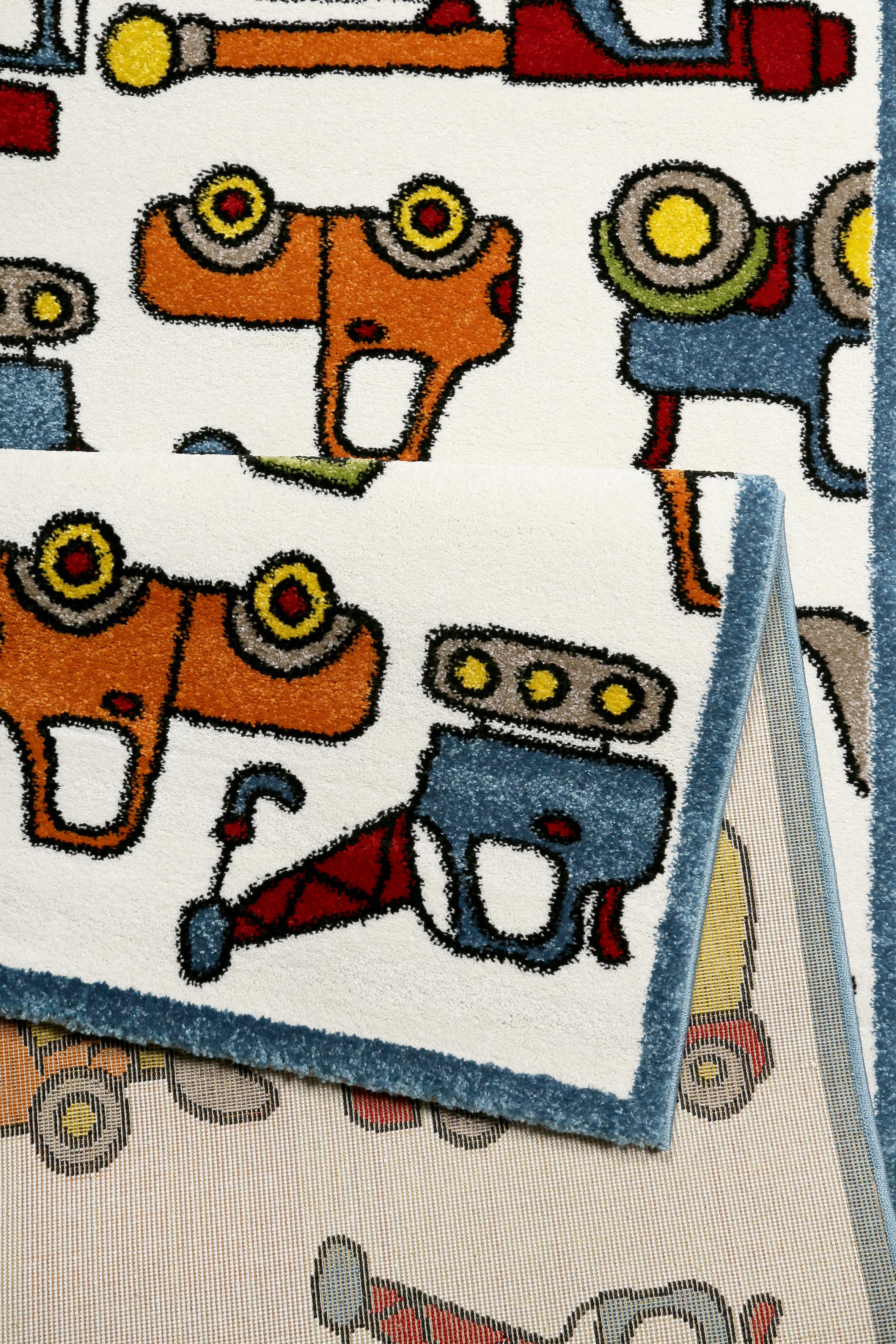 Kinderteppich Auto Multicolor Vehicles 80x150 cm - Multicolor, Trend, Textil (80/150cm) - Esprit