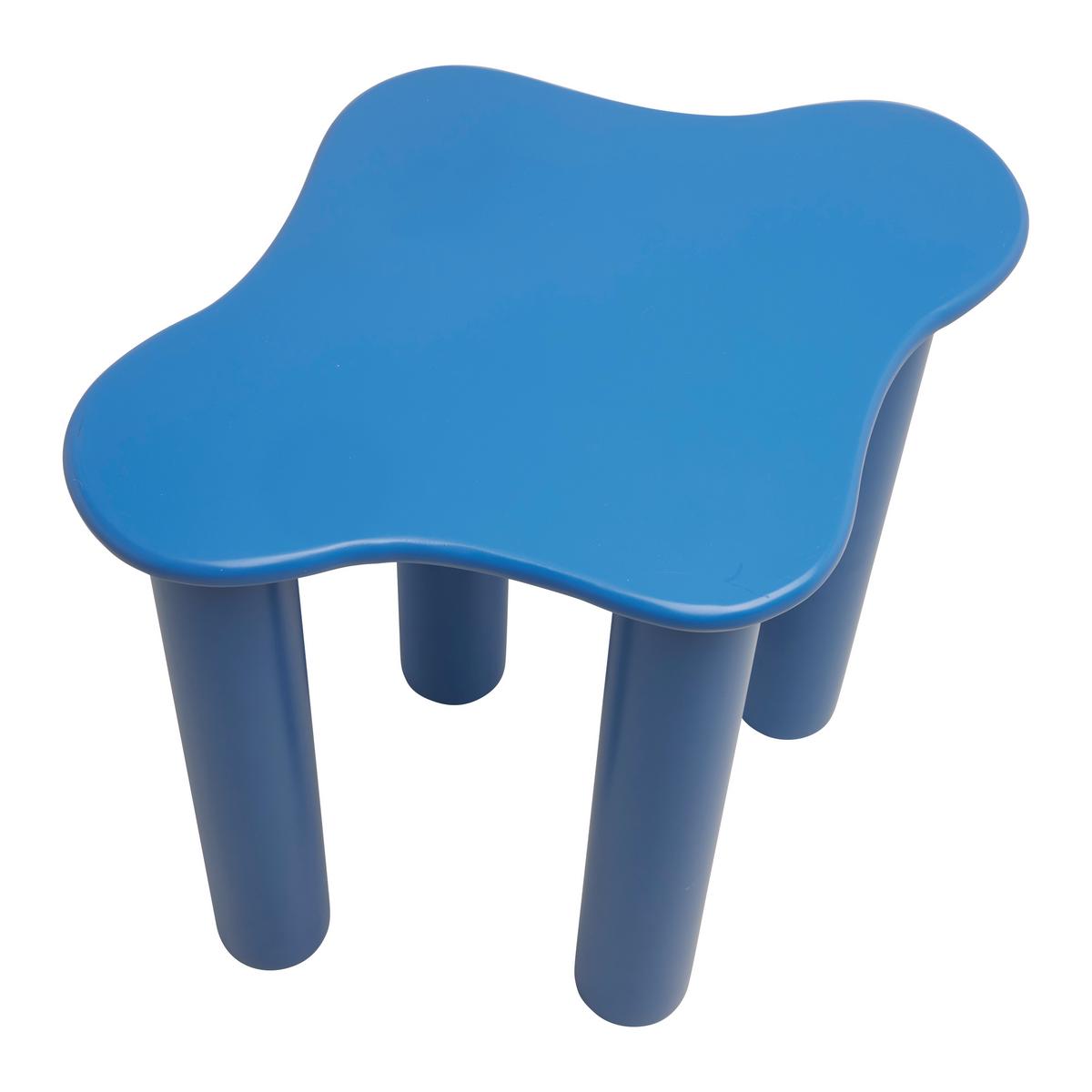 PRÍRUČNÝ STOLÍK COLORI -STUDIO- - modrá, Lifestyle, kompozitné drevo/plast (53/50/40cm) - Mömax