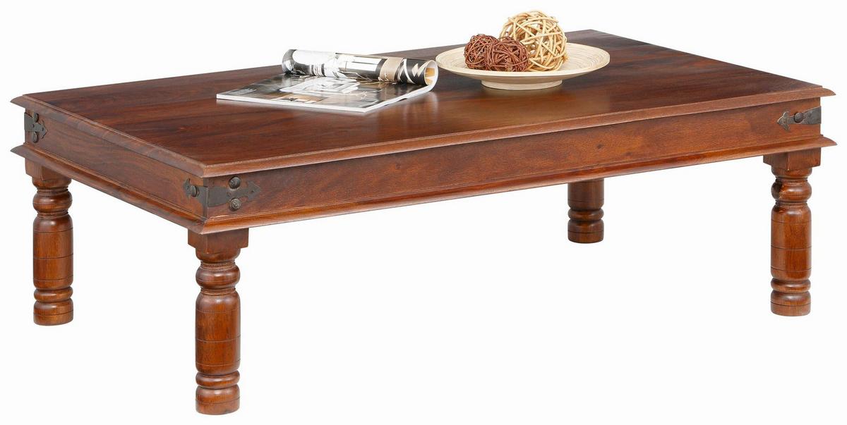Couchtisch Jaya Braun B: 120 cm - Braun, Design, Holz (120/75/40cm) - MID.YOU