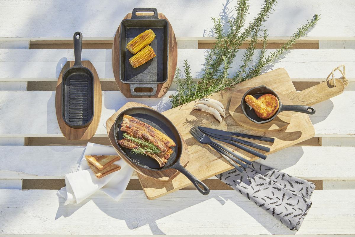 Servírovací kotlík Gourmet - černá, Konvenční, kov (14/8cm) - Mömax