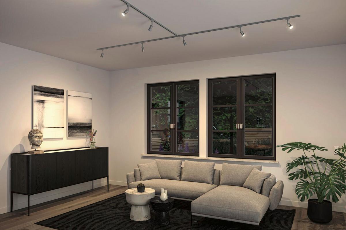 Schinensystem-strahler 95634 Urail Salt - Chromfarben, Basics (3,5/11,3cm) - Paulmann