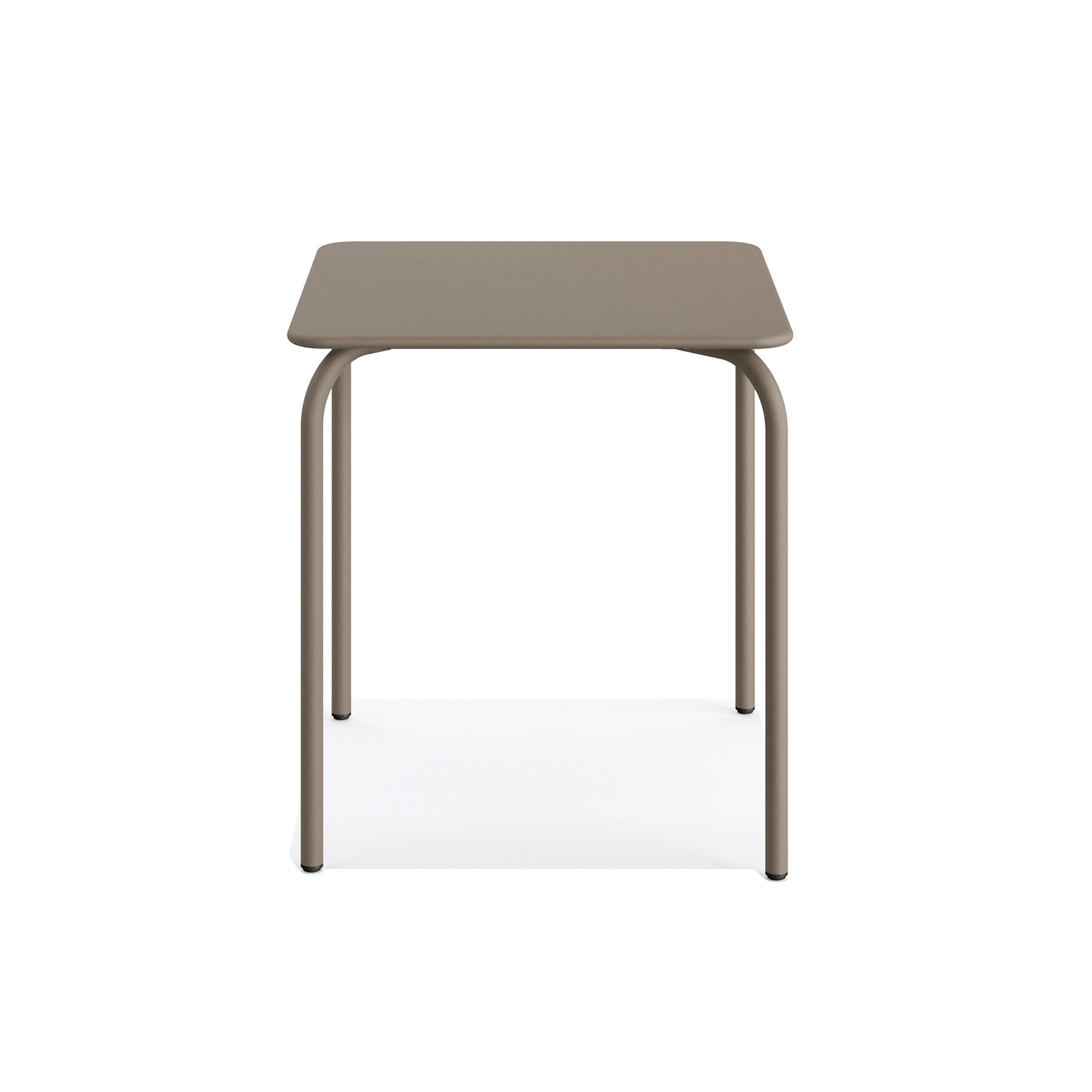 Balkontisch Olly Terrassentisch - Cappuccino, Basics, Metall (70/70/73cm)