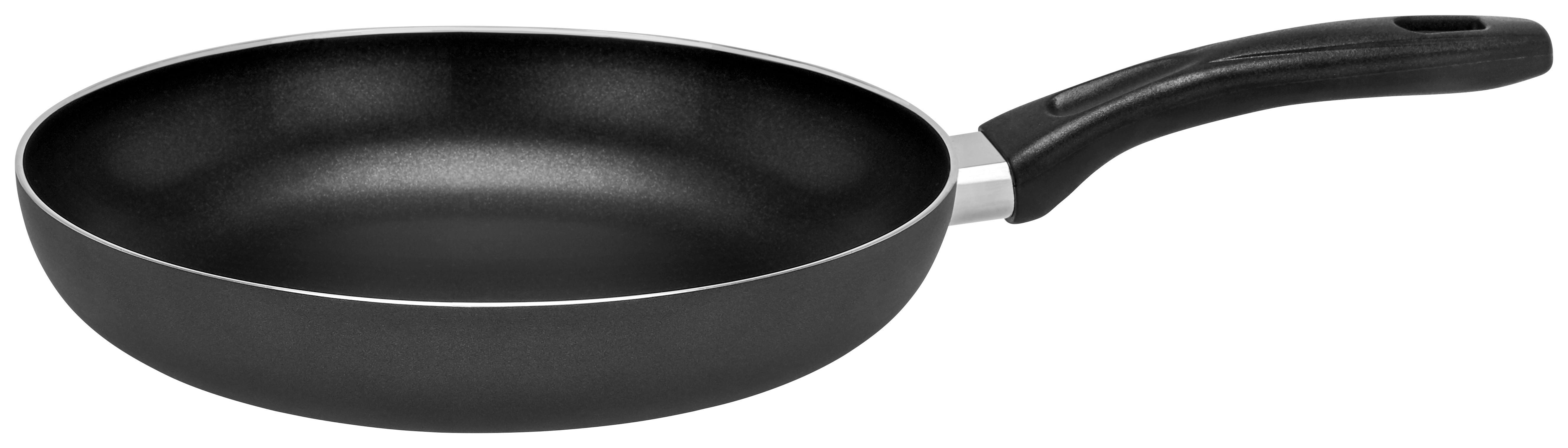 BRATPFANNE RICHARD - Schwarz, Design, Metall (26cm) - Luca Bessoni