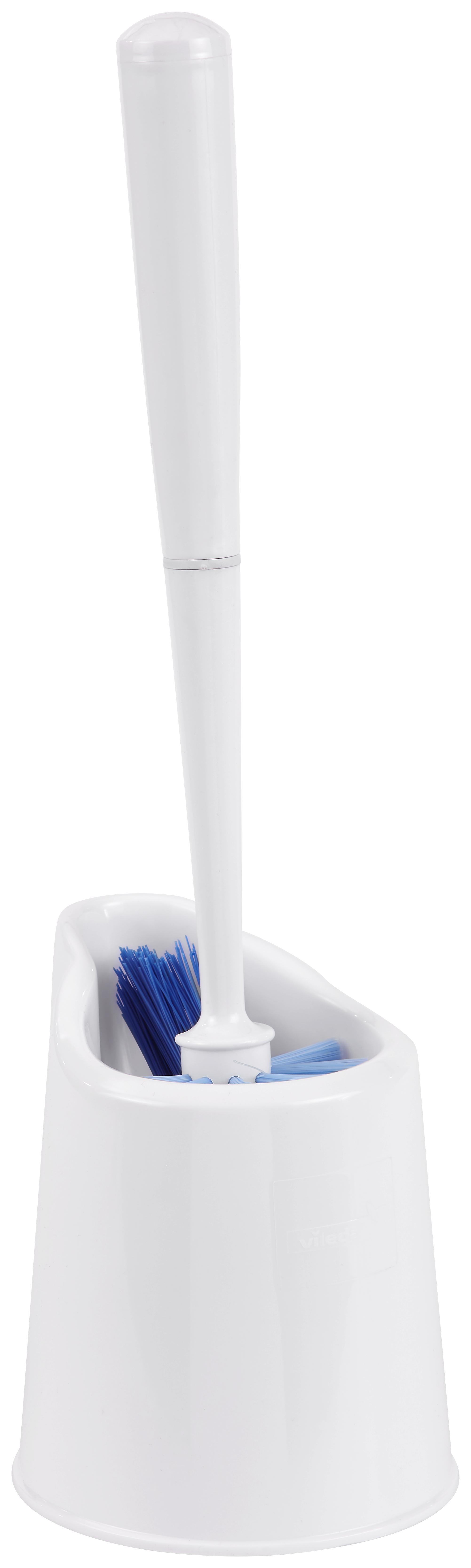 WC-Bürstengarnitur Vileda Power Brush WC Set - Weiß, KONVENTIONELL, Kunststoff (14,3/41/12,5cm) - Vileda