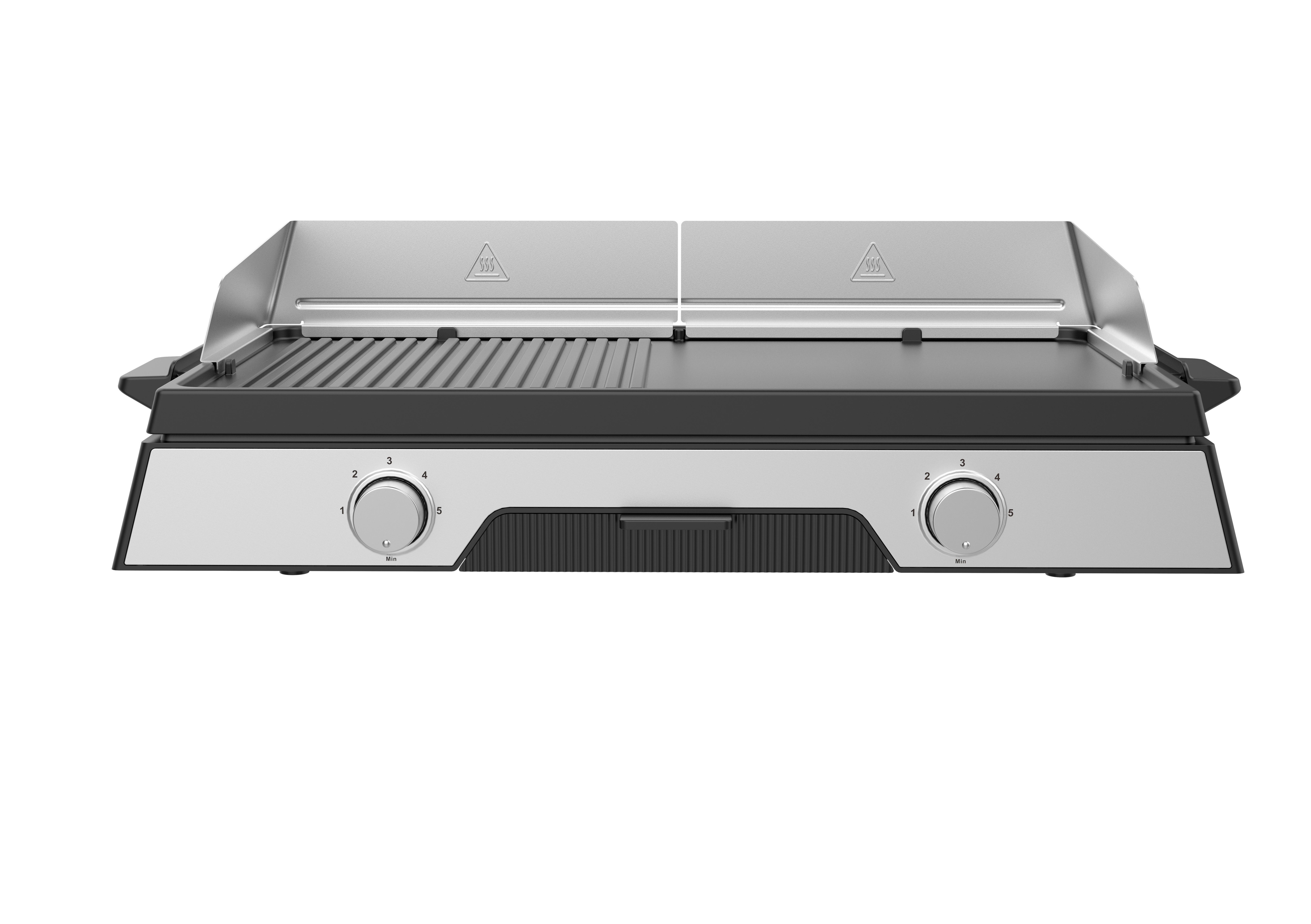 TISCHGRILL NABO BSG 5000 - Edelstahlfarben, Basics, Metall (61,1/16,8/34,3cm) - Nabo