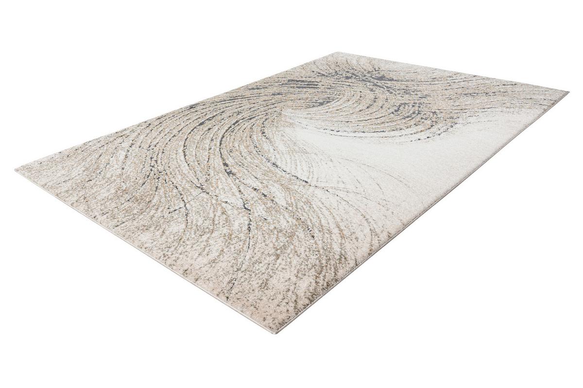 Webteppich My Bologna 462 Green 140 X 200 - Grau/Grün, Design, Kunststoff/Textil (140/200cm) - Obsession