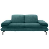 2,5-sitzer-sofa Looks Xiii Petrol - Petrol/Schwarz, Design, Textil (224 (284)/83 (110)/98cm) - LOOKS by W.Joop