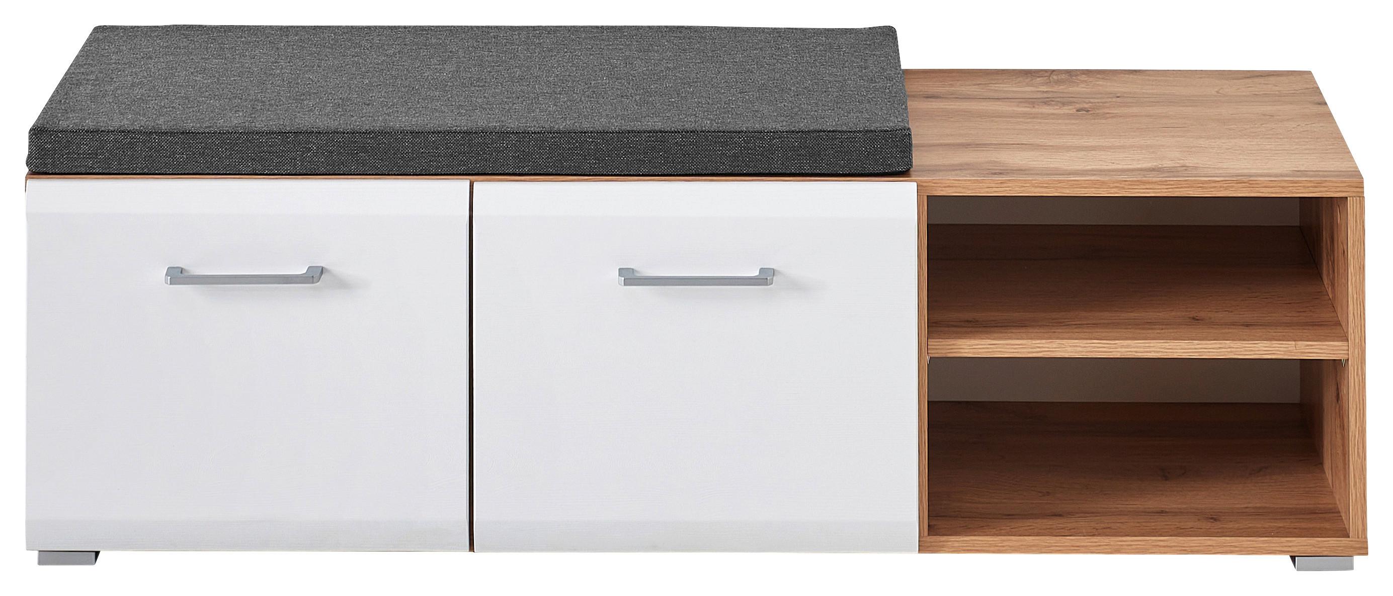 ŠATNÍ LAVICE FUNNY - Konvenční, kompozitní dřevo (126/42/40cm) - Mömax