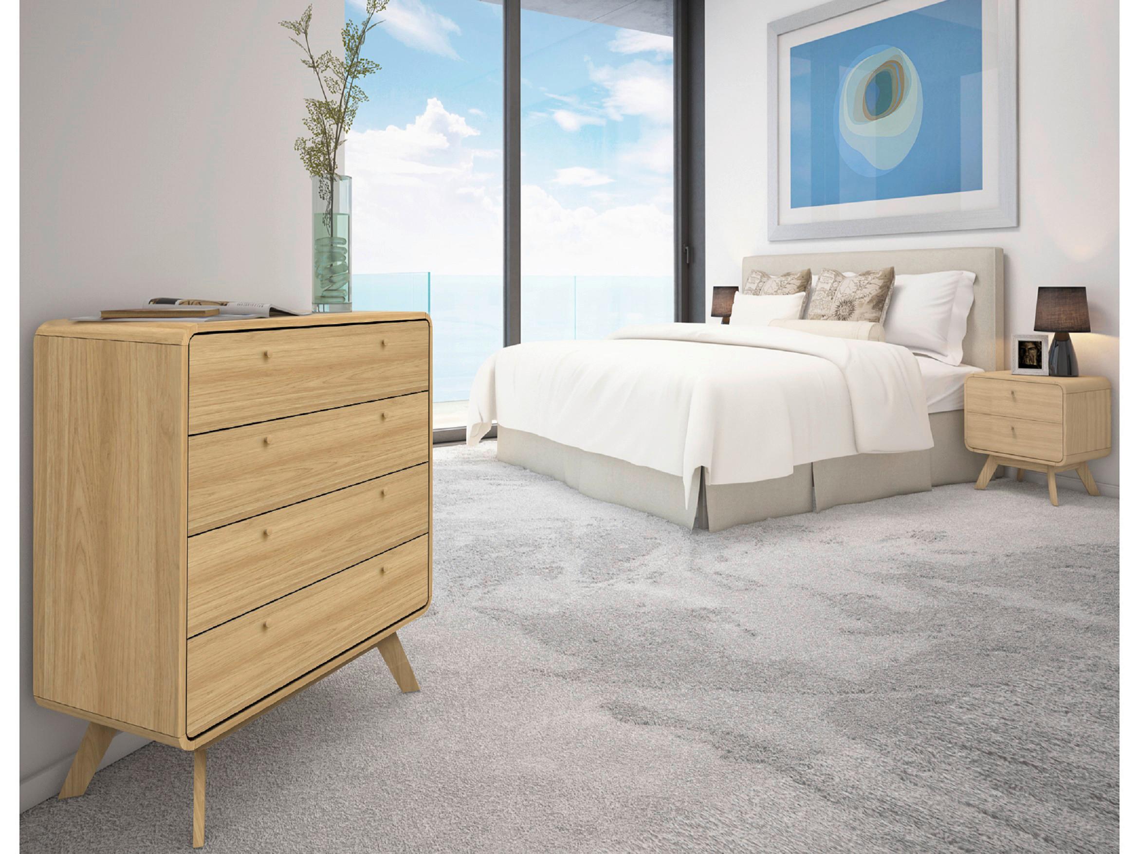 Kommode Cassie Naturfarben 80 cm - Eichefarben/Naturfarben, Design, Holzwerkstoff (80/88/39cm) - MID.YOU