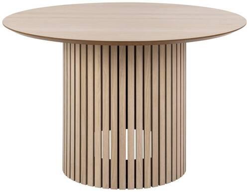 Esstisch Linley Eichefarben B: 120 cm - Eichefarben/Weiß, Trend, Holz/Holzwerkstoff (120/120/75cm) - MID.YOU