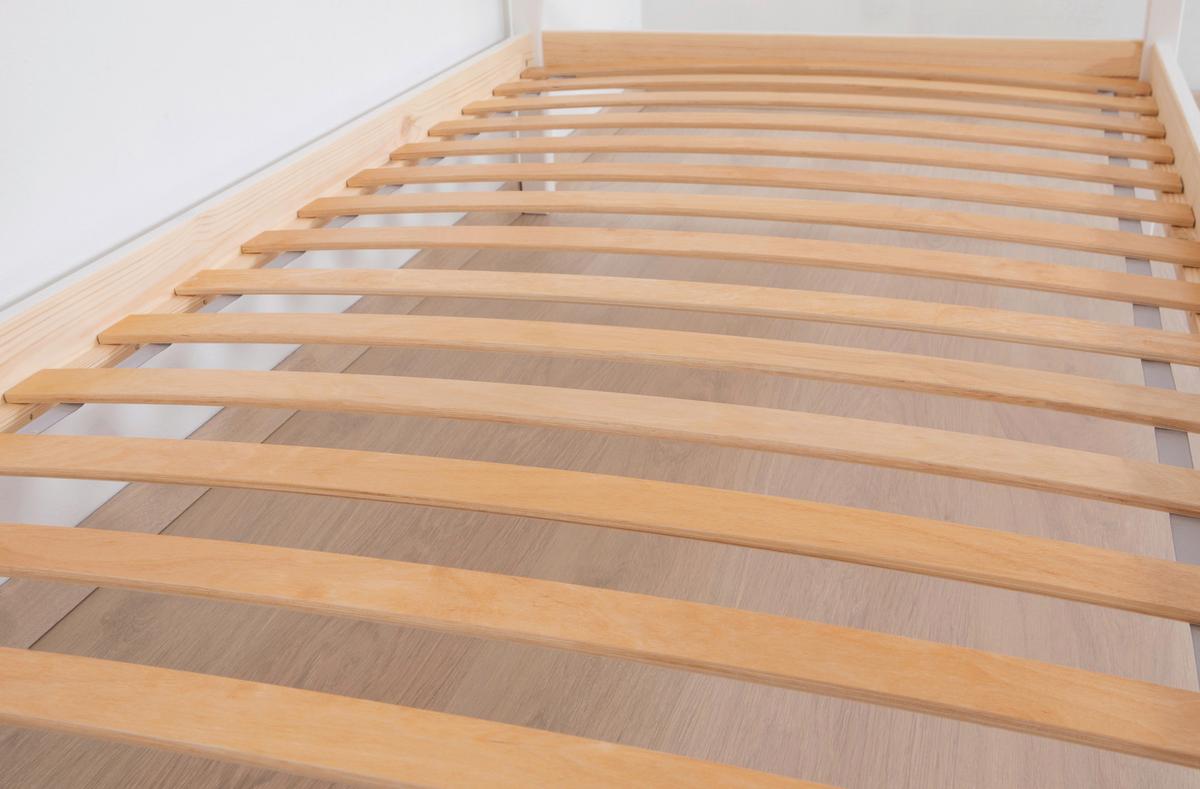 Etagenbett 970538 Rene - Weiß, MODERN, Holz (90/200cm) - MID.YOU