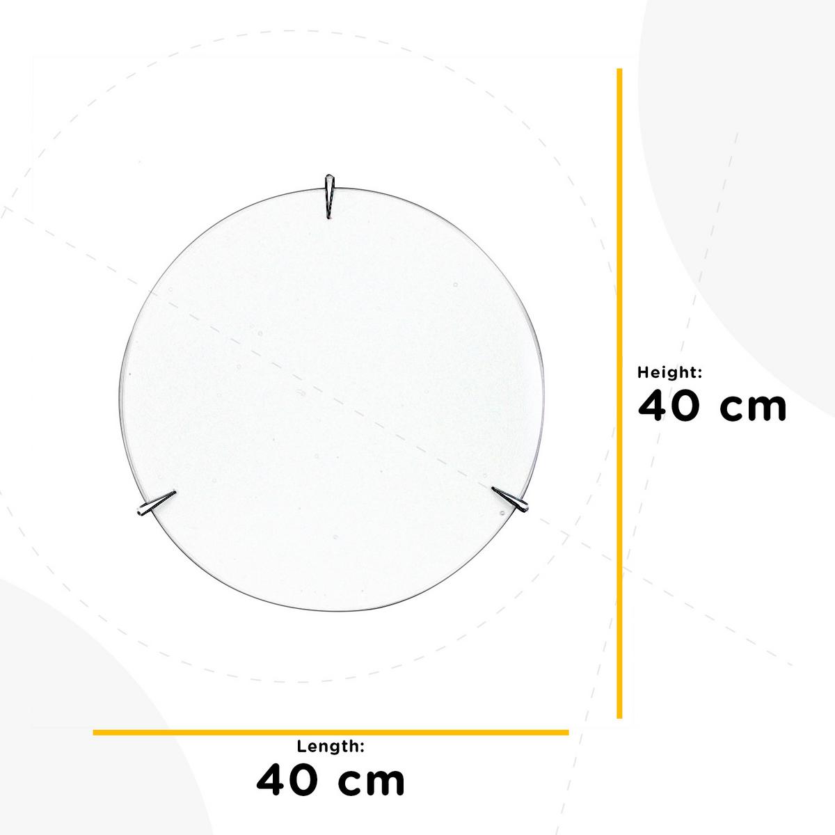 Deckenleuchte 1005/Plm - Weiß, KONVENTIONELL, Glas/Metall (40/40/9cm)