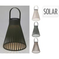 SOLARLEUCHTE CX2100750 - Taupe/Dunkelgrün, Basics, Kunststoff (20/20/24cm)