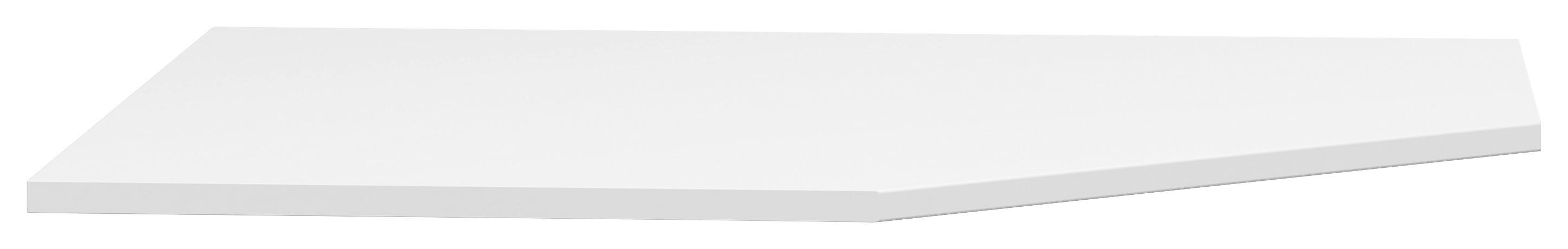 Krycí police MULTISTAURAUM - bílá, Moderní, kompozitní dřevo (101/1,5/78,8cm)