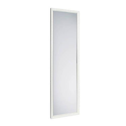 ZRKADLO LORELEY - biela, Lifestyle, drevo/sklo (35/125cm) - Mömax