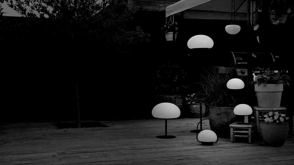 LED-Stehleuchte Sponge Weiß Schwarz D: 34 cm - Schwarz/Weiß, Design, Kunststoff/Metall (34/126cm) - Nordlux
