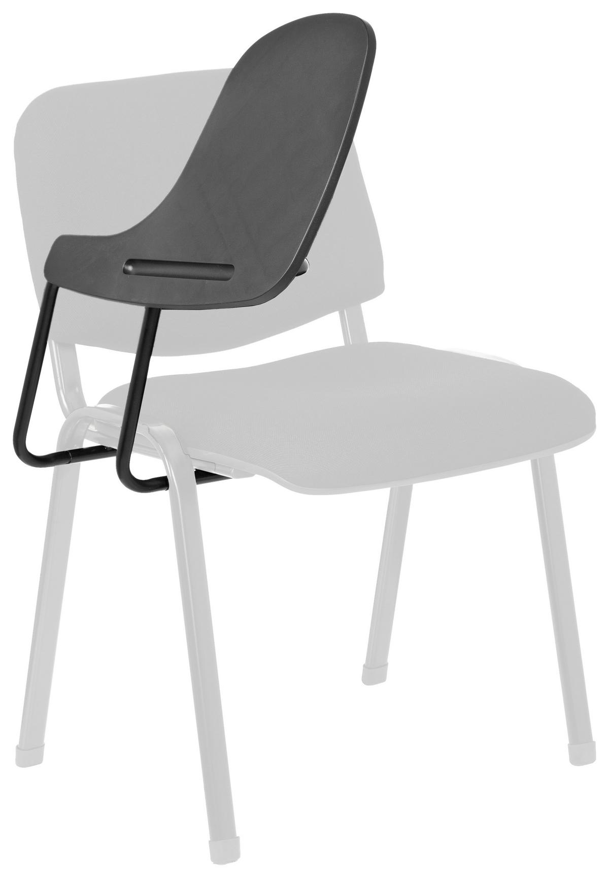 Tabletttisch Metall/kunststoff L 30 Cm - Schwarz, Basics, Kunststoff/Metall (30/40/20cm) - MID.YOU