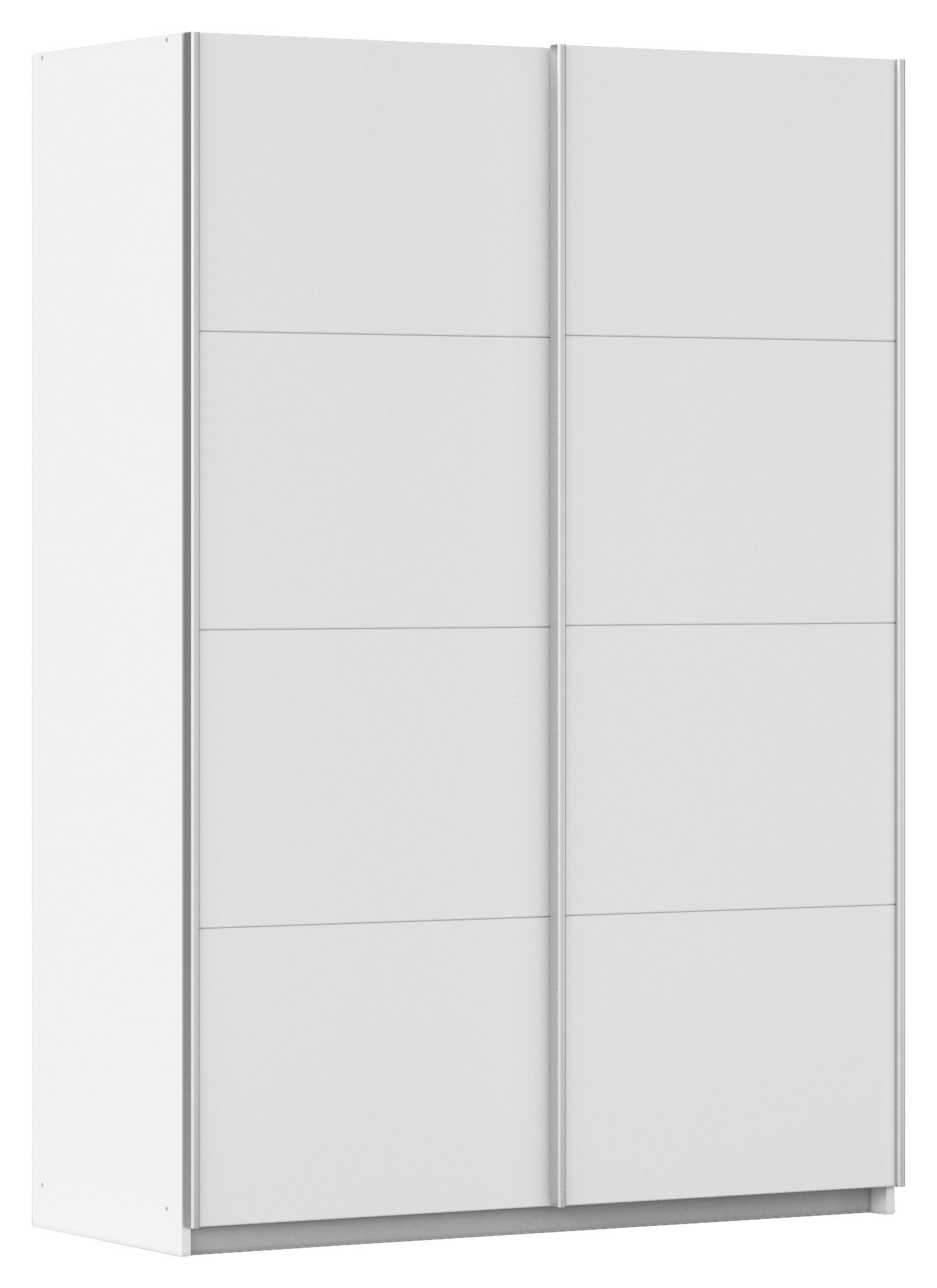 Schwebetürenschrank Subito - Weiß, MODERN, Holzwerkstoff (136/197/61cm) - Rauch Möbel