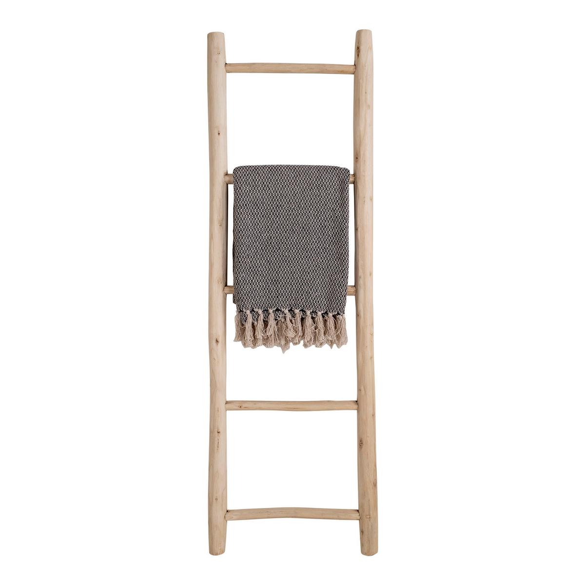 Dekoleiter Decorative Ladder Teak, B/h/t: 50x150x5cm - Teakfarben, Basics, Holz (50/150/5cm)