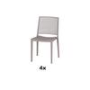Stapelstuhl T20113 - Taupe, Basics, Kunststoff (46/80/56cm) - Siena Garden
