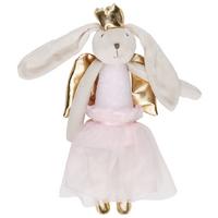 PLYŠÁK ANGELINA  36 cm - růžová, textil (36cm) - Modern Living