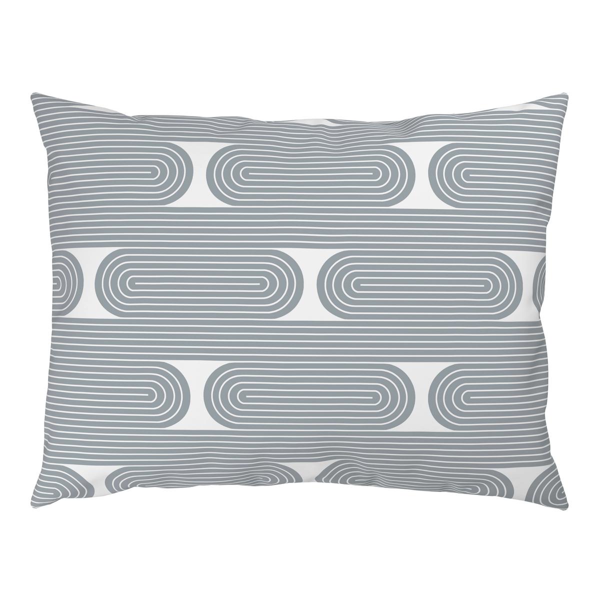POVLEČENÍ RETRO - bílá/modrá, Moderní, textil (140/200cm) - Mömax