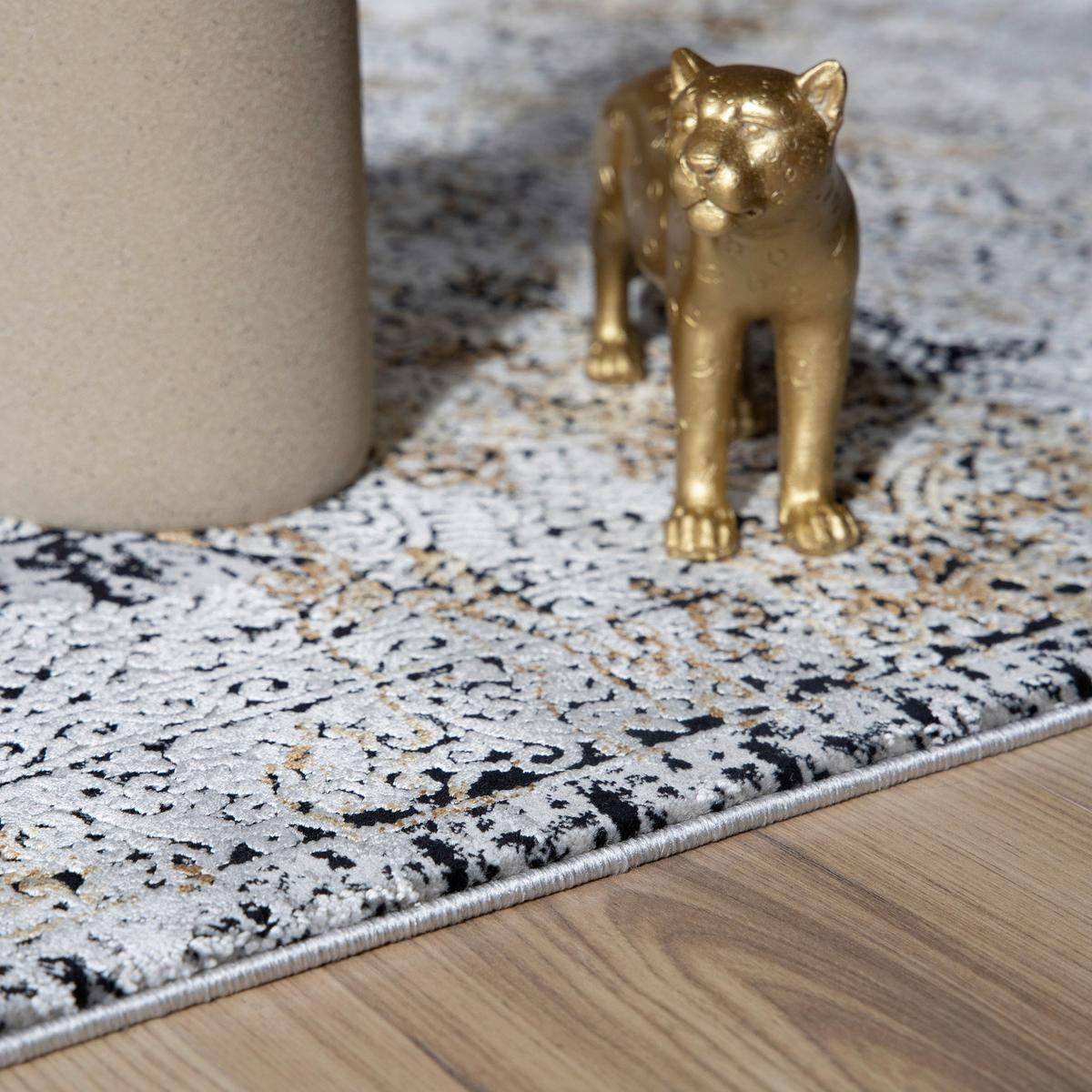 Webteppich Grau My Jewel Of Obsession 80x150 Cm - Grau, LIFESTYLE, Textil (80/150cm) - Obsession