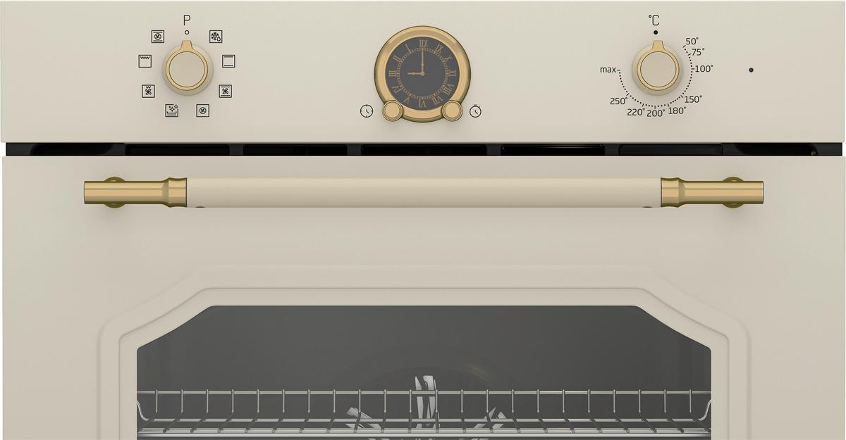 EINBAUBACKOFEN RBIM19200CD             -BEKO- - Creme, ROMANTIK / LANDHAUS (59,4/59,5/56,7cm) - Beko