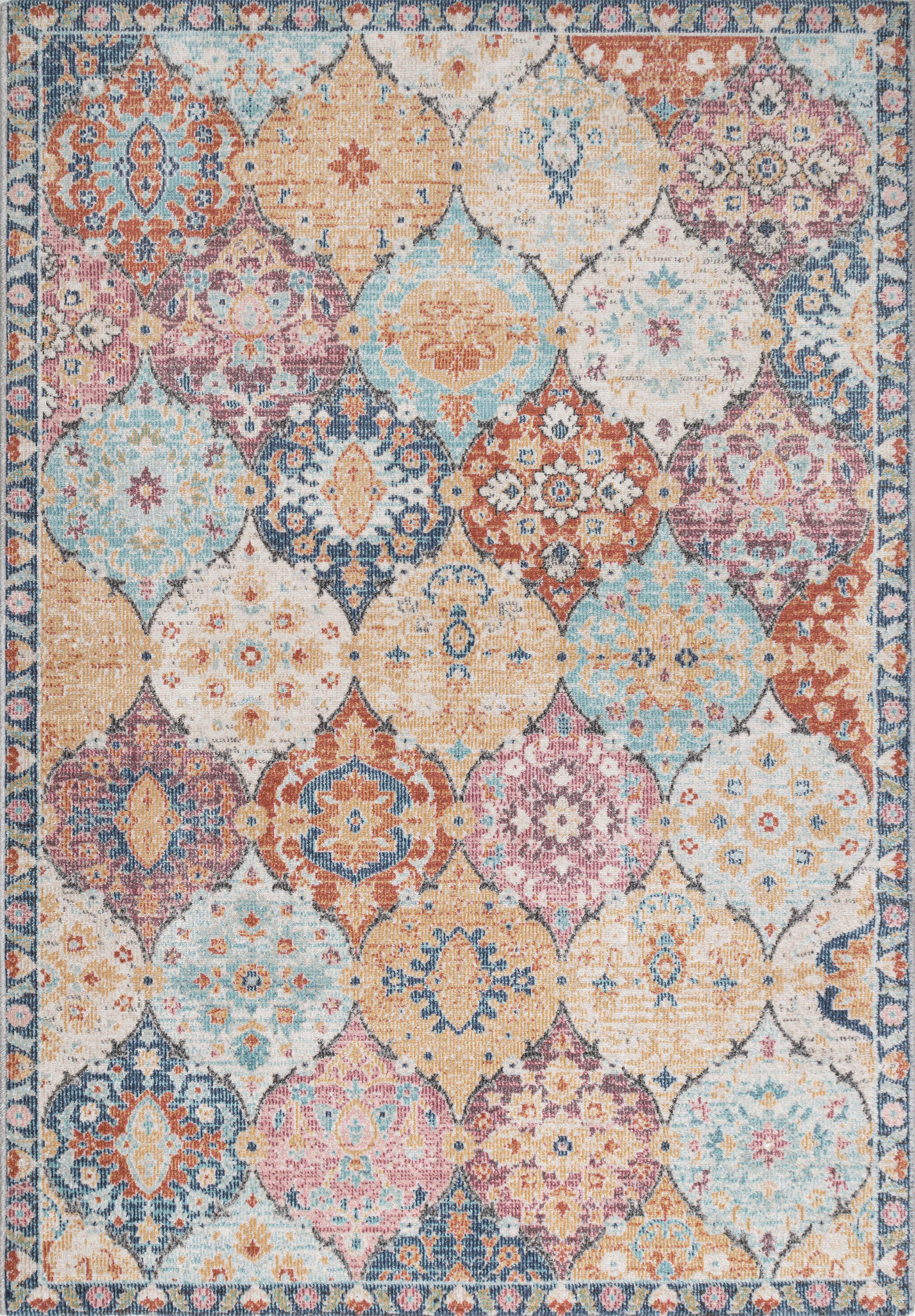 Outdoorteppich Salsa Outdoor 20092 - Multicolor, KONVENTIONELL, Textil (80/150cm)