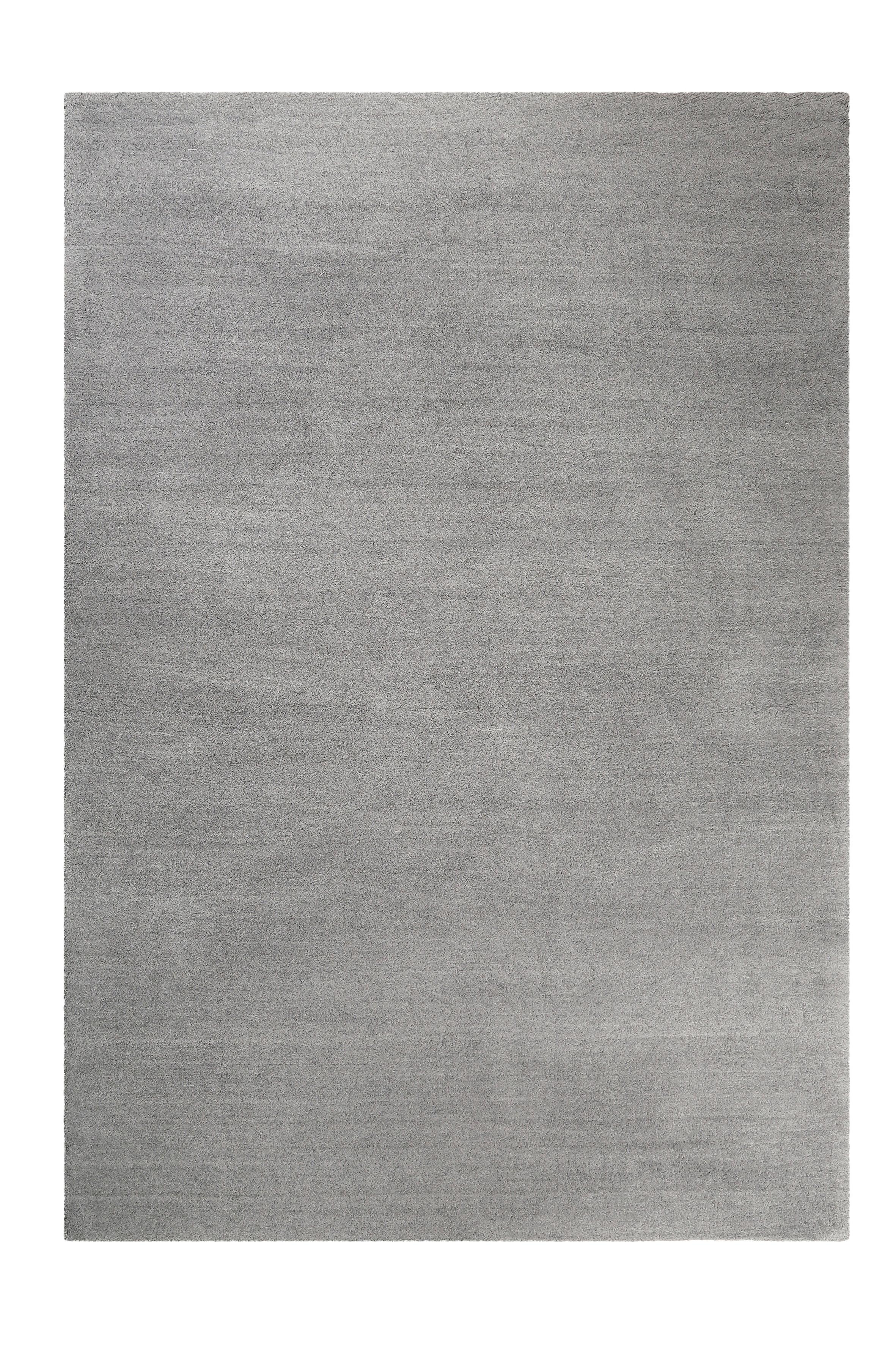 Hochflor Teppich Grau Loft 130x190 cm - Grau, KONVENTIONELL, Textil (130/190cm) - Esprit