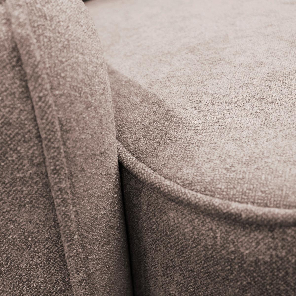 Ecksofa Fancy Rosa 143x209 cm - Schwarz/Rosa, Design, Textil (143/209cm) - MID.YOU
