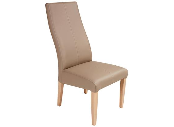 Szék Alma - bükk színű/szürke, modern, műanyag/fa (47/102,5/59cm) Szék Alma - bükk színű/szürke, modern, műanyag/fa (47/102,5/59cm)