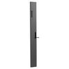 Garderobe Leony H: 110 cm Anthrazit, 2 Haken - Anthrazit, Trend, Holzwerkstoff (12/110/1,8cm)
