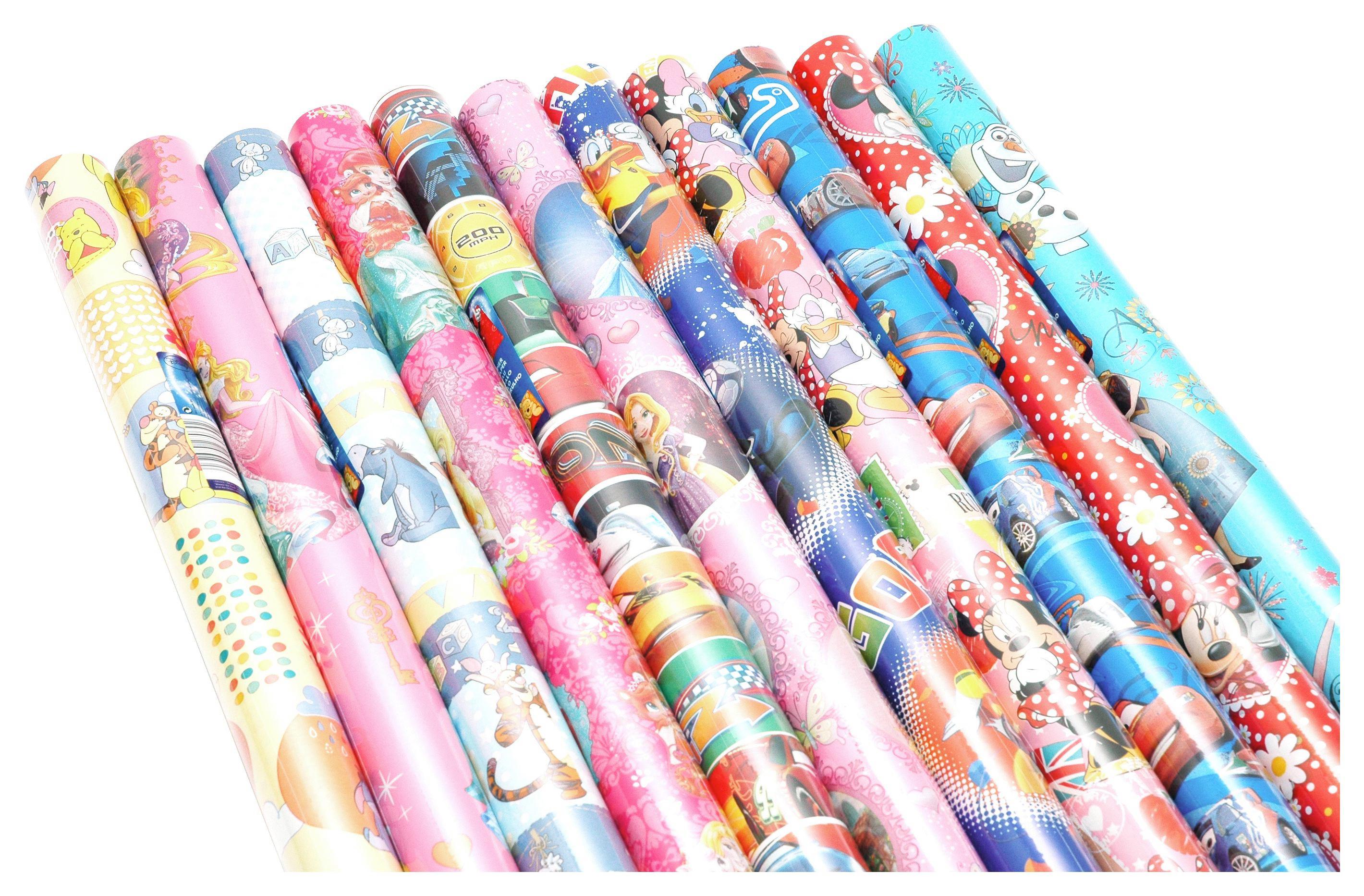 Geschenkpapier mit DisneyCharakteren