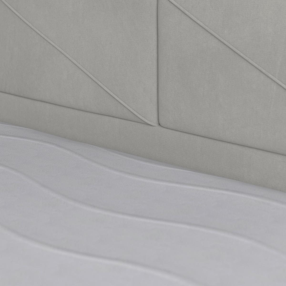 Boxspringbett mit Bettkasten Helsinki 180x200 cm Hellgrau - Hellgrau/Schwarz, MODERN, Karton/Holzwerkstoff (180/200cm) - MID.YOU