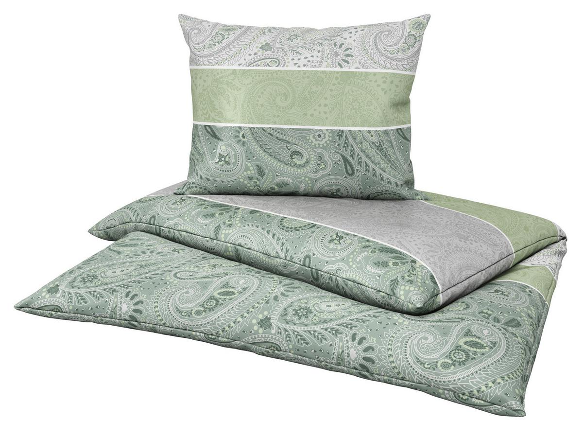 Ágyneműhuzat-garnitúra Martina - zöld, Romantik / Landhaus, textil - James Wood