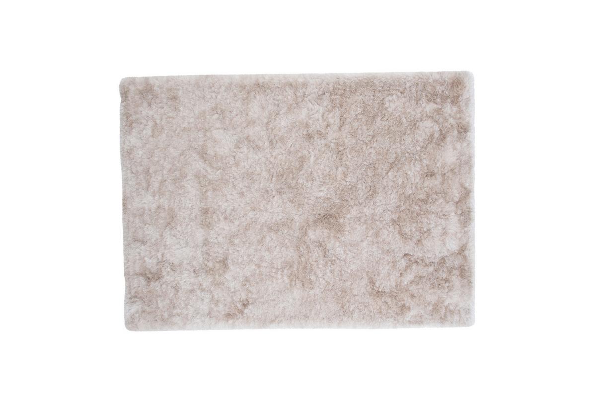 Hochflorteppich Shiva - Beige, LIFESTYLE, Textil (170/240cm) - P & B